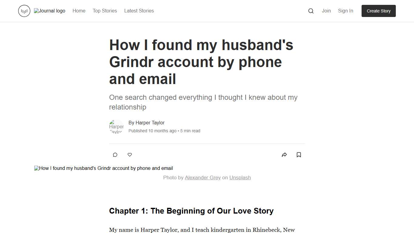 How I found my husband's Grindr account by phone and email Journal